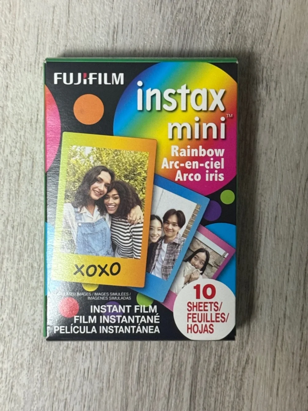 Fujifilm Instax Mini 12 Camera Bundle + 90 Sheets Film (Rainbow + Variety Packs)